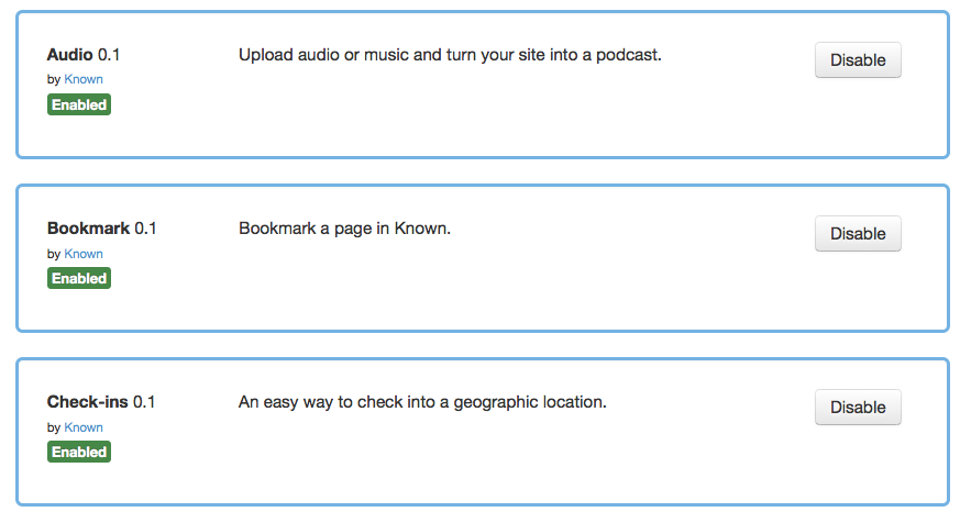 Enable Plugins